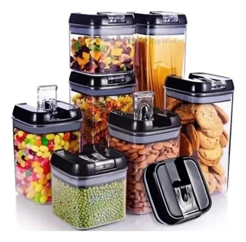 Set de 7 Recipientes Herméticos Airtight